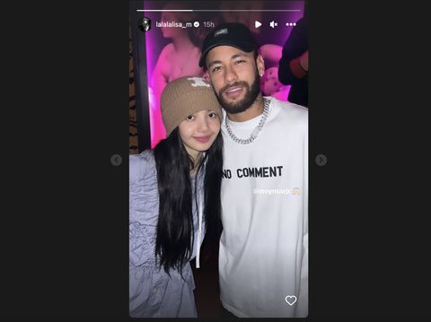 Lisa BLACKPINK dan Neymar