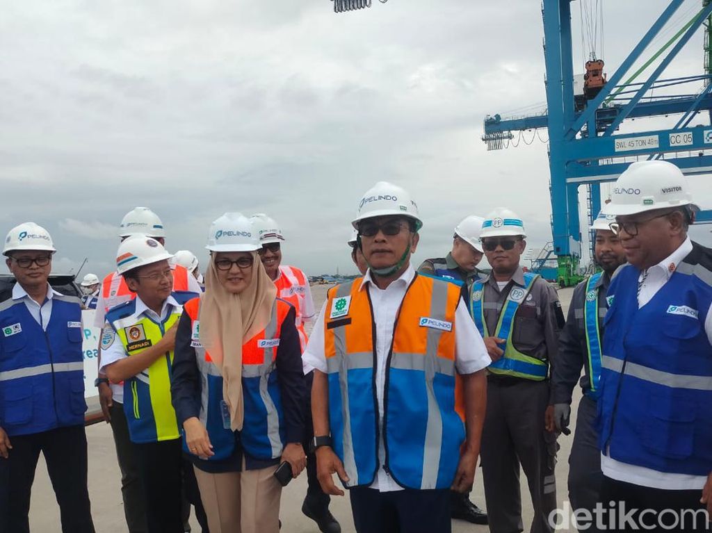 Moeldoko Tinjau Proyek Makassar New Port, Target Diresmikan Juli 2023
