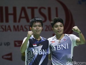 Menang, Apriyani/Fadia Ditunggu Unggulan Empat di Babak 8 Besar Menang, Apriyani/Fadia Ditunggu Unggulan Empat di Babak 8 Besar