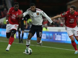 Saat Rashford Kerasukan Messi: Bawa Bola dari Tengah, lalu Cetak Gol