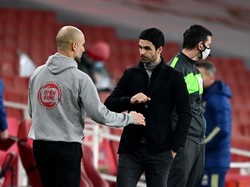 Arsenal-City Bersaing Jadi Juara, Arteta dan Pep Tetap Akur