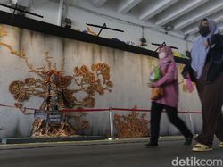 Potret Mural 3D di Terowongan Kendal yang Terinspirasi Serial The Last of Us