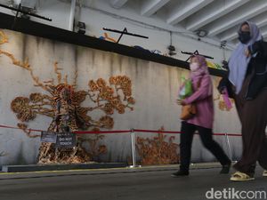 Potret Mural 3D di Terowongan Kendal yang Terinspirasi Serial The Last of Us Potret Mural 3D di Terowongan Kendal yang Terinspirasi Serial The Last of Us