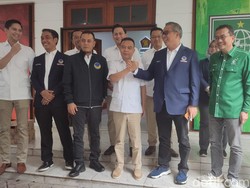 Ahmad Ali Pimpin NasDem Kunjungi Sekber Gerindra-PKB: Ngopi Dulu!