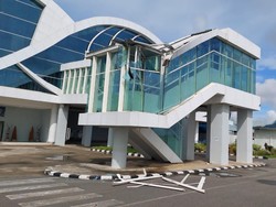 Detik-detik Lion Air Tabrak Garbarata Bandara Merauke-Batal Lepas Landas