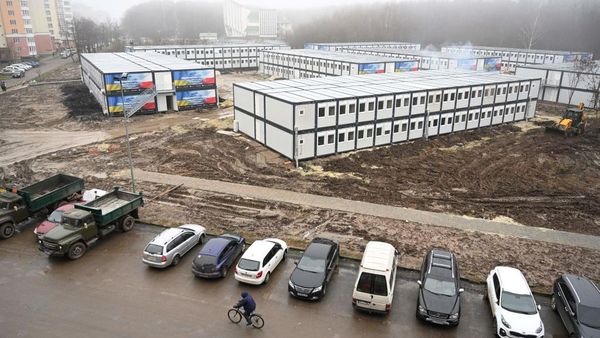 Polandia Bangun Rumah Darurat untuk Warga Ukraina, Begini Wujudnya