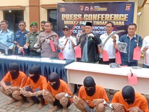 Sempat Tabrak Polisi, 8 Remaja Ingin Tawuran di Tangerang Ditangkap