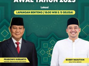 Hadir ke Medan, Prabowo Bakal Ikuti Doa Bersama Bareng Bobby Nasution