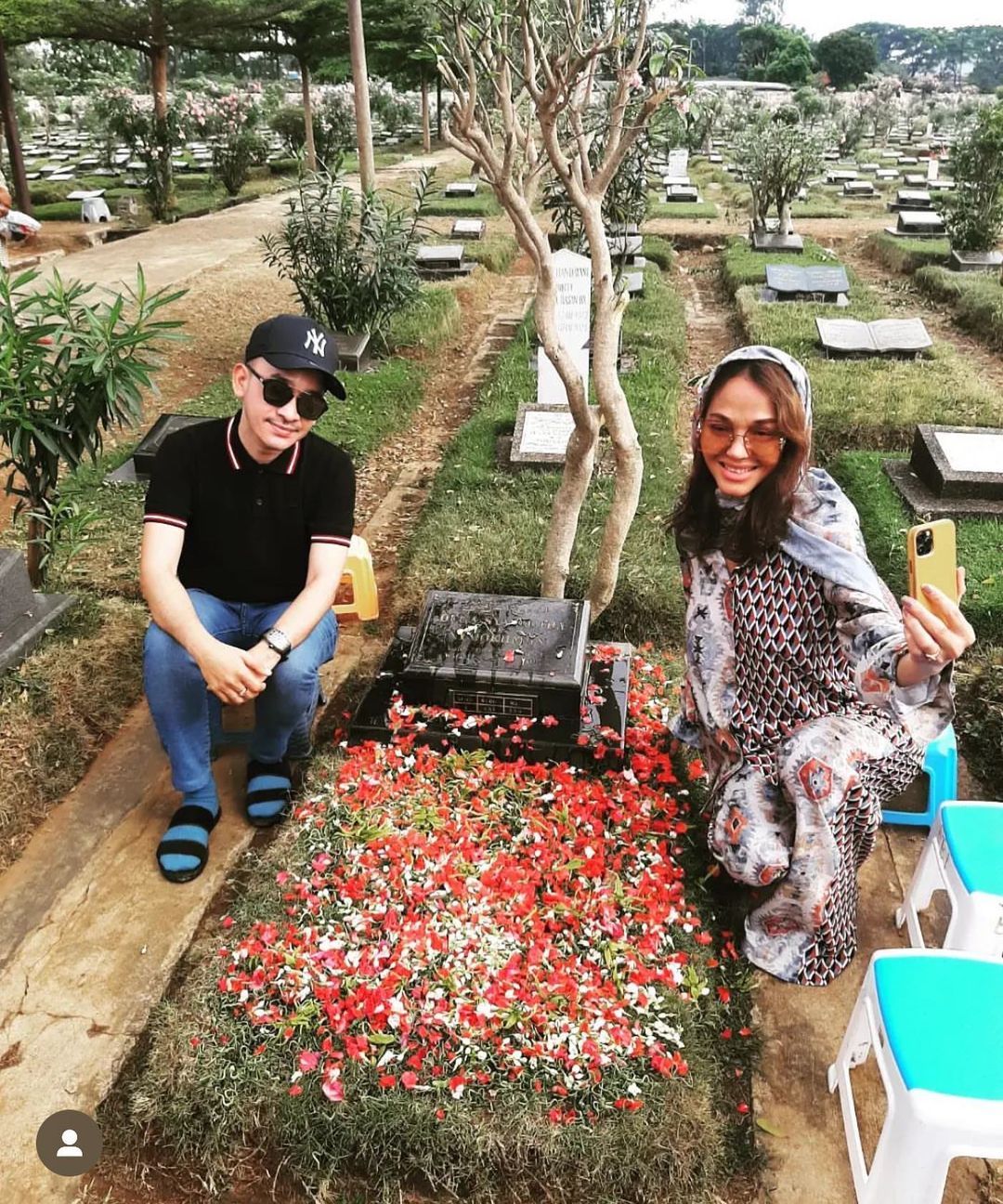 Potret Bunda Corla Pulang Kampung ke Indonesia