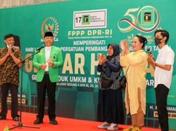 Gebyar Harlah Ke-50, PPP Turut Promosikan Produk UMKM Lokal