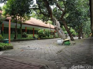 SMAN Puri Mojokerto Diteror Ulat Bulu, Siswa Dipulangkan-Belajar Daring SMAN Puri Mojokerto Diteror Ulat Bulu, Siswa Dipulangkan-Belajar Daring