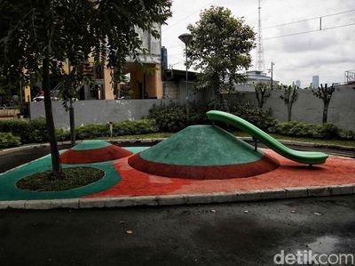 Taman Kampung Muka, Taman di Pinggir Rel Kereta Api