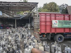 Begini Kondisi Agen Gas di Pondok Kelapa Usai Kebakaran