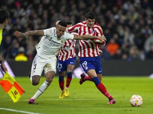 Real Madrid Vs Atletico Madrid: Los Blancos ke Semifinal Copa del Rey
