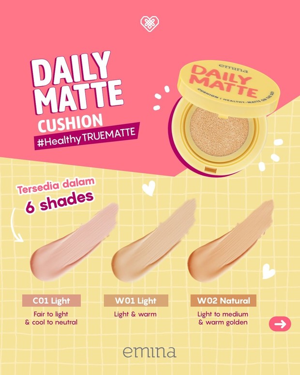Emina Daily Matte Cushion. Foto: instagram.com/eminacosmetics Emina Daily Matte Cushion. Foto: instagram.com/eminacosmetics