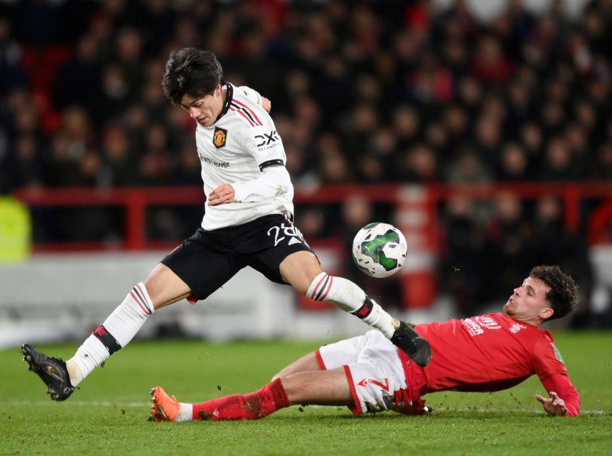 Facundo Pellistri bisa menjadi pelayan Wout Weghorst di Manchester United. (Foto: Getty Images/Shaun Botterill)