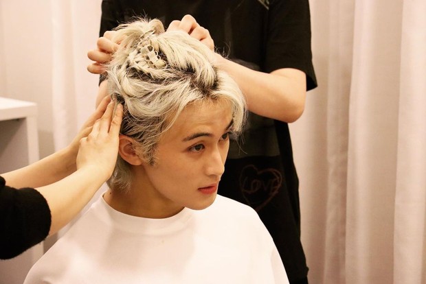 Mark NCT/ Foto: Instagram/onyourm__ark Mark NCT tur konser NEO CITY - THE LINK di Amerika, Januari 2023