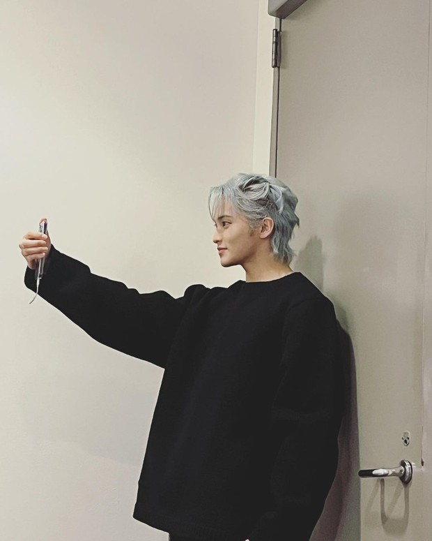 Mark NCT/ Foto: Instagram/onyourm__ark Mark NCT tur konser NEO CITY - THE LINK di Amerika, Januari 2023