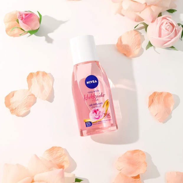 Nivea Hokkaido Rose Oil-Infused Micellar Water. Foto: instagram.com/nivea_id Nivea Hokkaido Rose Oil-Infused Micellar Water. Foto: instagram.com/nivea_id