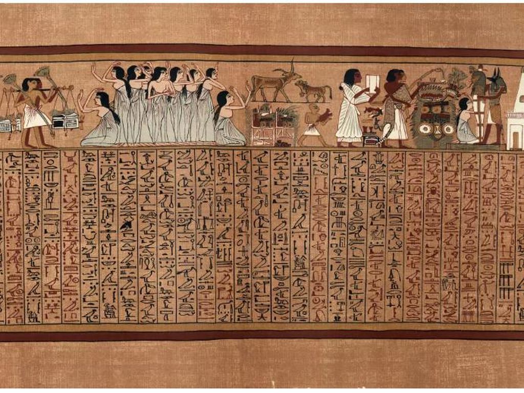 Papirus Kitab Orang Mati Berumur 2.000 Tahun ditemukan di Mesir