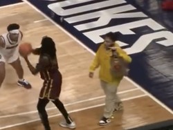 Pengantar Makanan Ini Terobos Pertandingan Basket Demi Antar Pesanan McDonalds