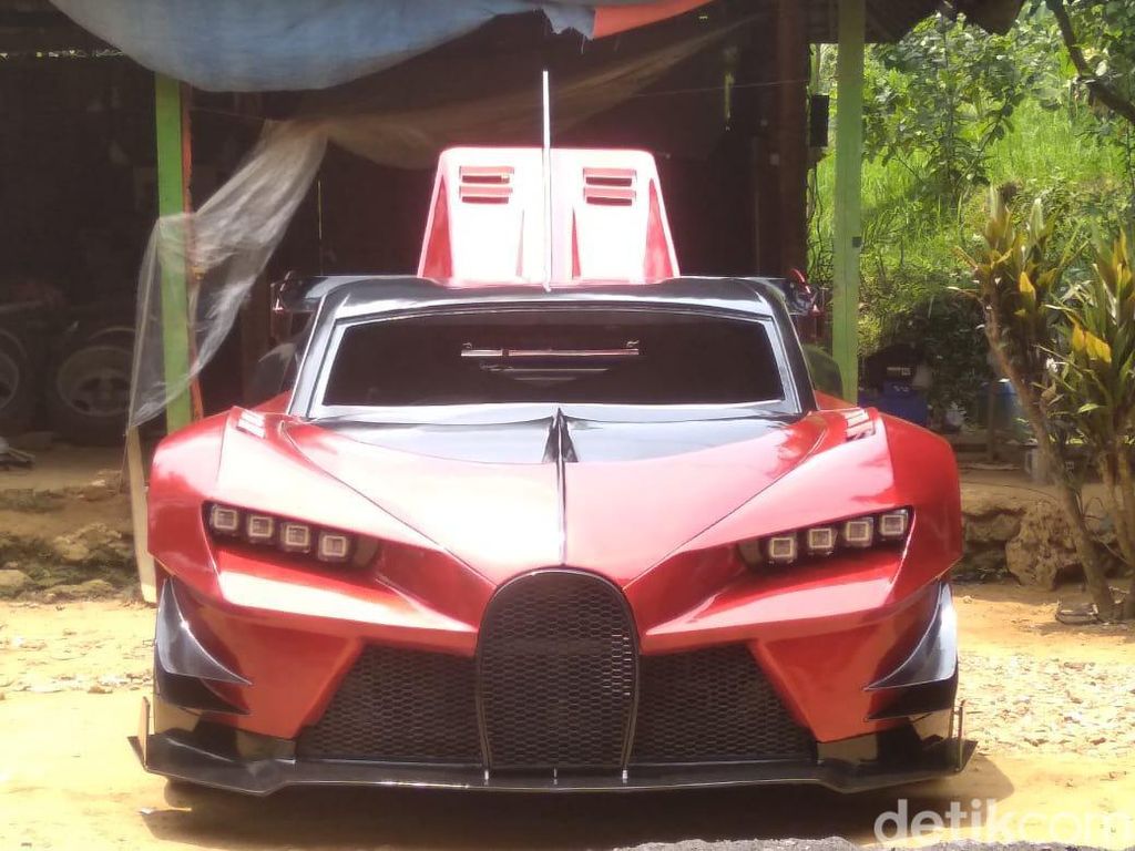 Keren! Sopir Travel Bangkalan Sulap Sedan Jadi Supercar Bugatti Vision GT Keren! Sopir Travel Bangkalan Sulap Sedan Jadi Supercar Bugatti Vision GT