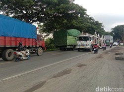 9 Jam Terjebak Macet di Pantura Pati, Sopir Curhat Matikan Mesin