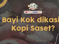 Viral Bayi Dikasih Kopi Saset, Dokter Anak: Tidak Direkomendasikan!