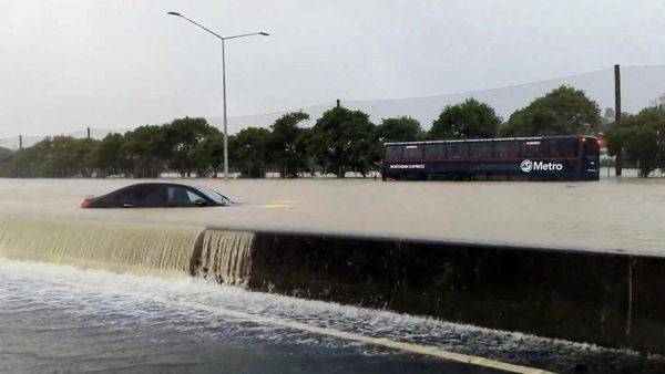 Penampakan Banjir Rendam Auckland Selandia Baru