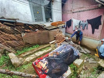 Potret Dampak Gempa di Pangalengan Bandung