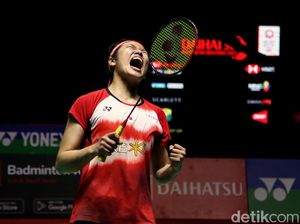 Ekspresi An Se Young Usai Lolos ke Final Indonesia Masters 2023 Ekspresi An Se Young Usai Lolos ke Final Indonesia Masters 2023