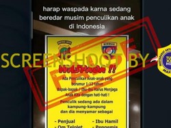 Viral Pesan soal Penculikan Anak Jakarta, Polisi Pastikan Itu Hoax Lawas