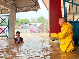 Kakanwil Kemenkumham Sulut Tinjau Lapas Kelas IIA Manado Pascabanjir