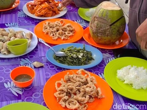 Kuliner seafood di Batam (Alamaudin Hamapu/detikSumut)