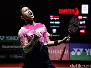 Momen Emosional Jojo Usai Lolos ke Final Indonesia Masters 2023
