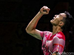 Kalahkan Chico, Jonatan Christie Juara Indonesia Masters 2023