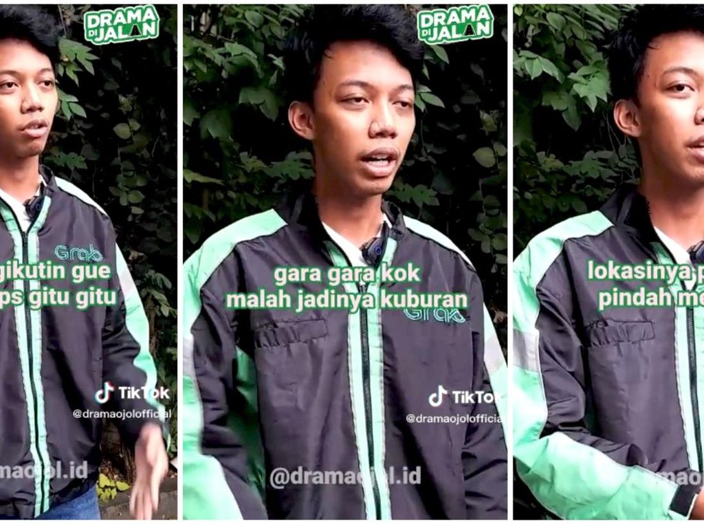 Ngeri! Antar Pecel Lele, Pengemudi Ojol Ini Nyasar Masuk Kuburan Ngeri! Antar Pecel Lele, Pengemudi Ojol Ini Nyasar Masuk Kuburan