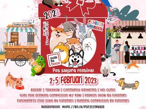 Yuk ke Pet Sakura Festival 2023, Ada Bazar hingga Pet Competition