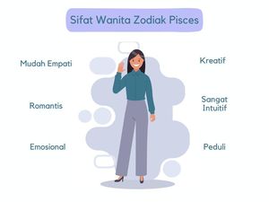 9 Sifat Wanita Pisces yang Bikin Tepuk Tangan, Romantis sampai Jujur 9 Sifat Wanita Pisces yang Bikin Tepuk Tangan, Romantis sampai Jujur