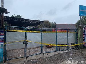 Begini Situasi Bangunan Agen Gas Elpiji di Jaktim Usai Kebakaran