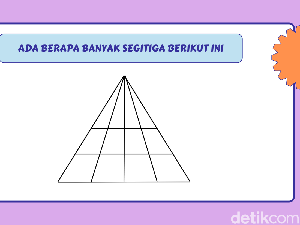 Bisa Tebak Ada Berapa Segitiga? Bisa Jawab Semua, Tandanya Punya Bibit Jenius Bisa Tebak Ada Berapa Segitiga? Bisa Jawab Semua, Tandanya Punya Bibit Jenius