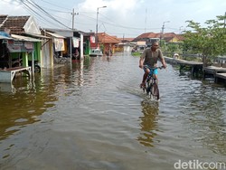 6 Desa di Sidoarjo Banjir Usai Diguyur Hujan Deras