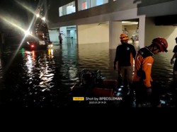 Basemen Hotel di Babarsari Sleman Kebanjiran, Dipicu Talud Jebol