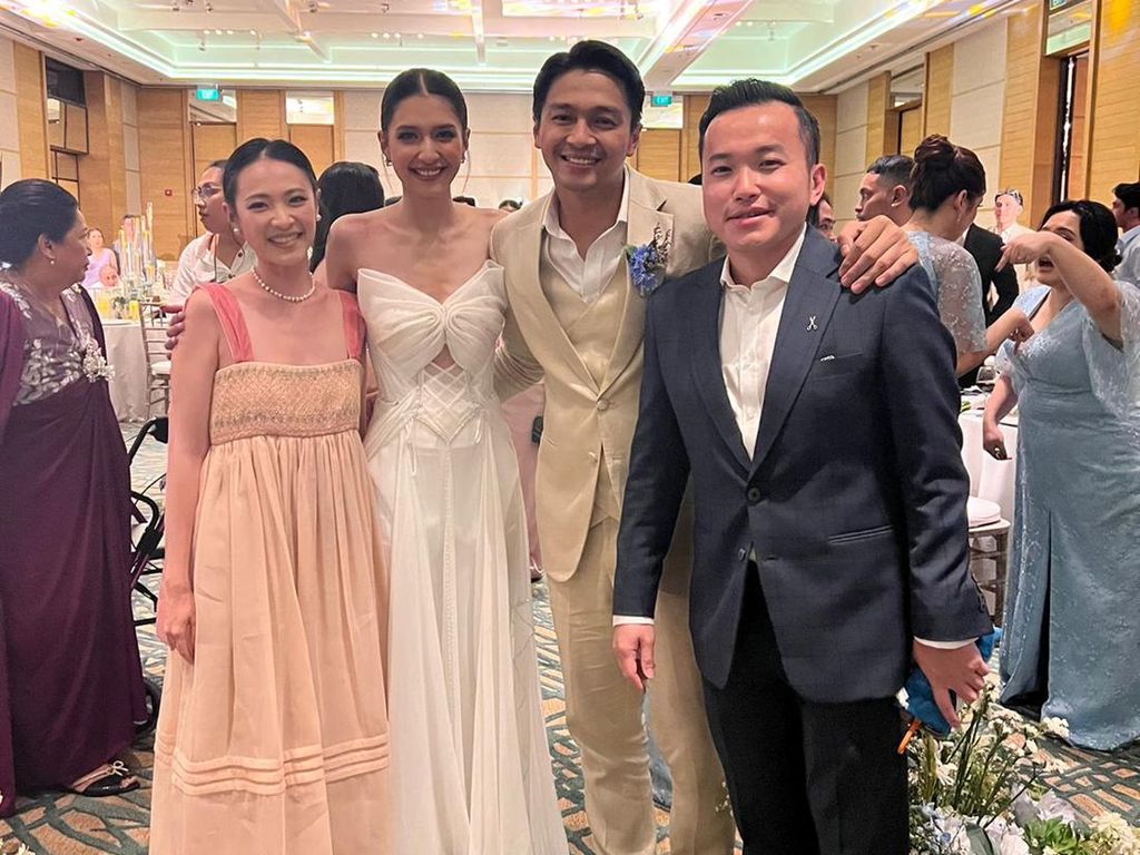 Mikha Tambayong Pakai Gaun Pernikahan Ibunda, Jas Deva Mahenra Dibuat Istimewa