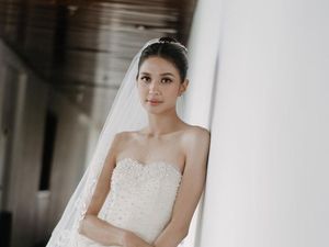 5 Inspirasi Gaun Pengantin Simple Tapi Mewah dari Pernikahan Artis Indonesia