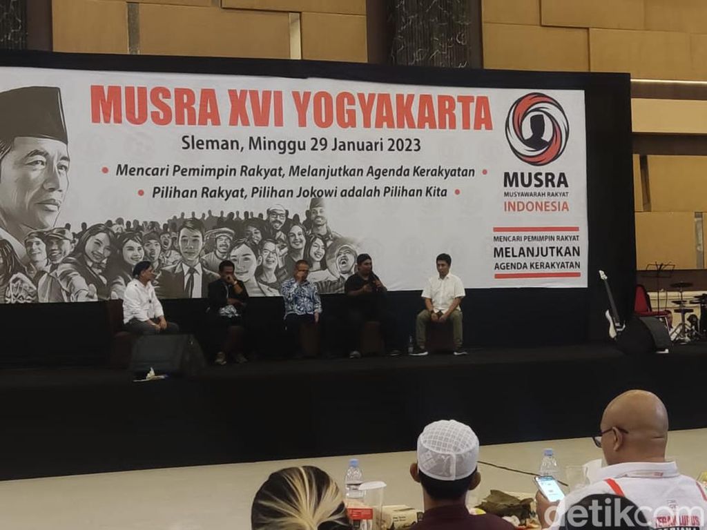 Musyawarah Relawan Jokowi di Jogja Berakhir, Ini Capres-Cawapres Favoritnya