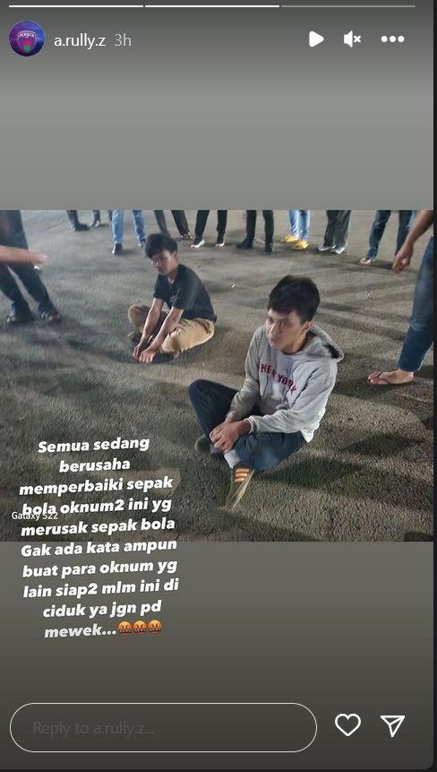 Oknum Suporter Tangerang