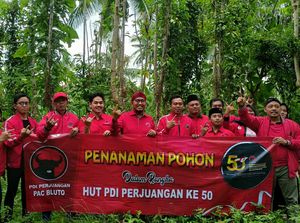 HUT ke-50 PDIP, Kader Sumenep Tanam 200 Pohon Wujud Peduli Lingkungan HUT ke-50 PDIP, Kader Sumenep Tanam 200 Pohon Wujud Peduli Lingkungan