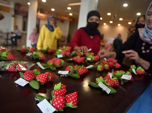 Wow! Begini Hasil Karya Pelatihan Kerajinan Tangan di Bogor