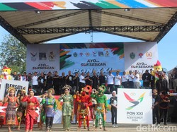 Launching Maskot-Logo PON di Sumut, Menpora Minta Gubsu Kerja Keras